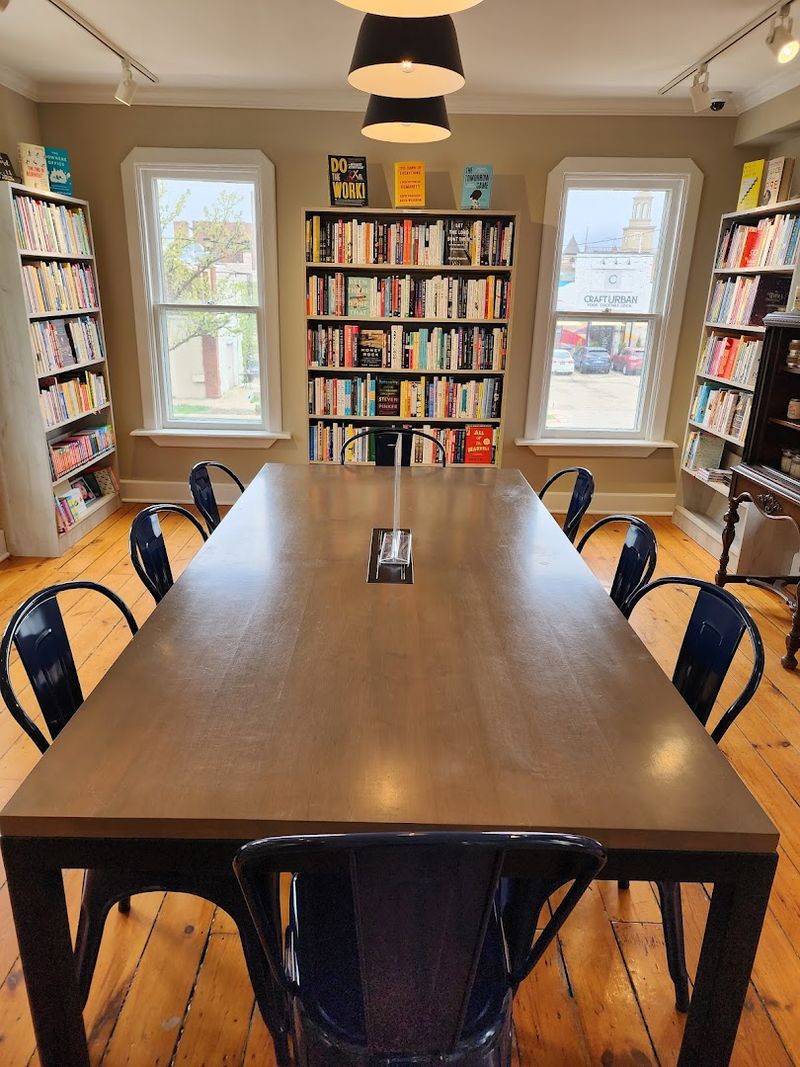 The Reservable Book Club Room Upstairs