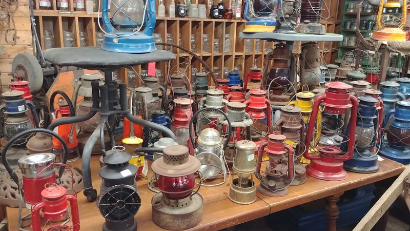 Lanterns, Wooden Boxes, and Small Curiosities