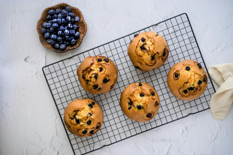 Blueberry muffins