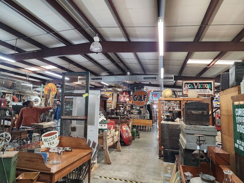 Old Gas Pumps and Americana Decor