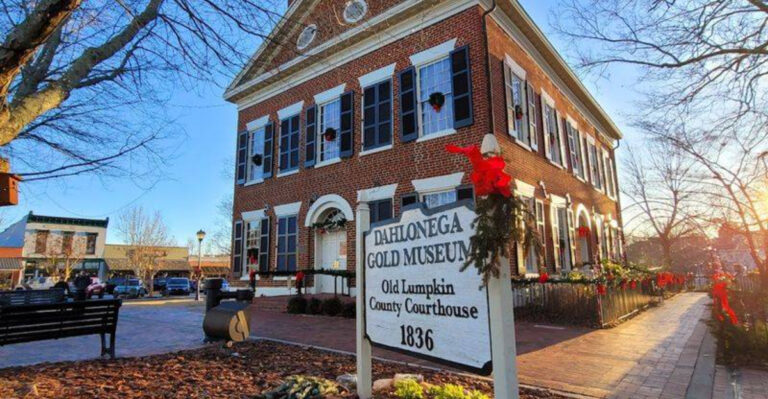 Visitors from all over Georgia come to see this tiny town packed with antique treasures