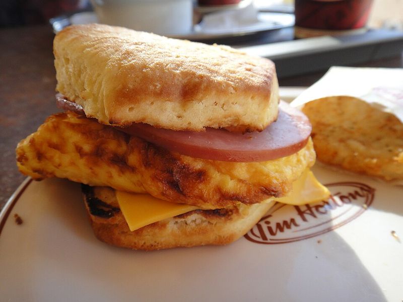 Tim Hortons - Breakfast Sandwich