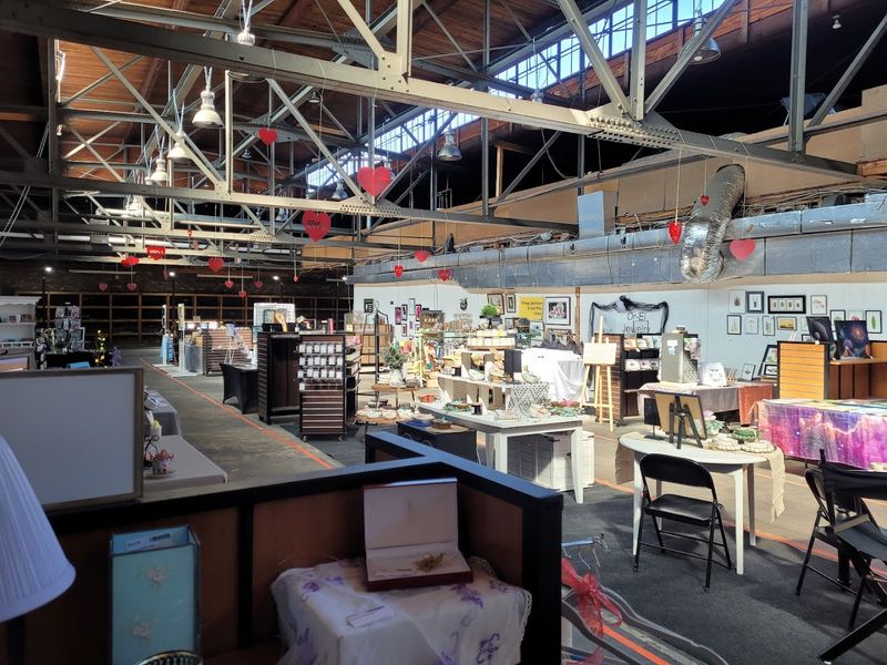 Warehouse and Crafters Section Out Back