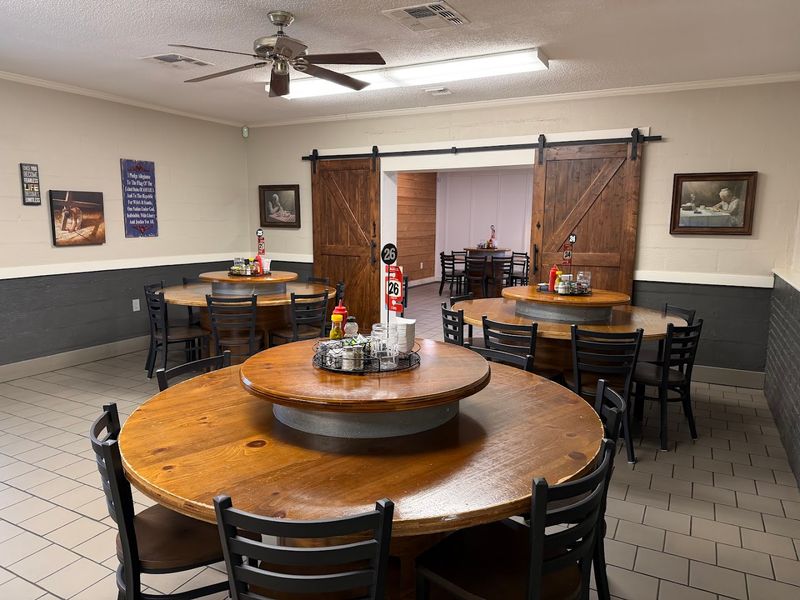 Warm, Inviting Atmosphere Inside the Restaurant