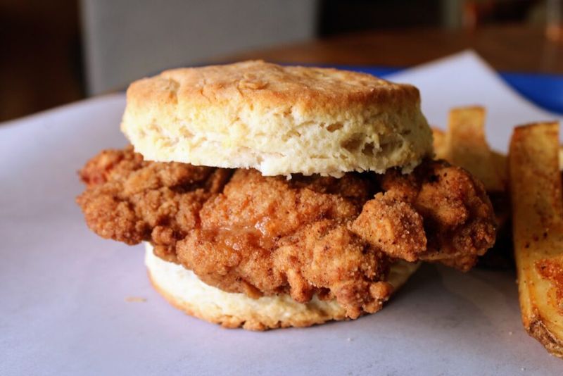 Bojangles - Cajun Chicken Biscuit