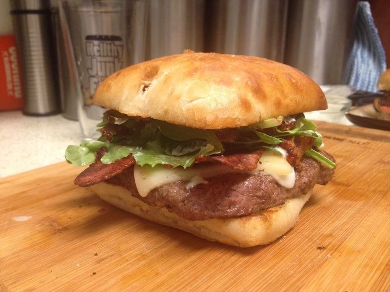 Wendy's Ciabatta Bacon Cheeseburger (Wendy's)