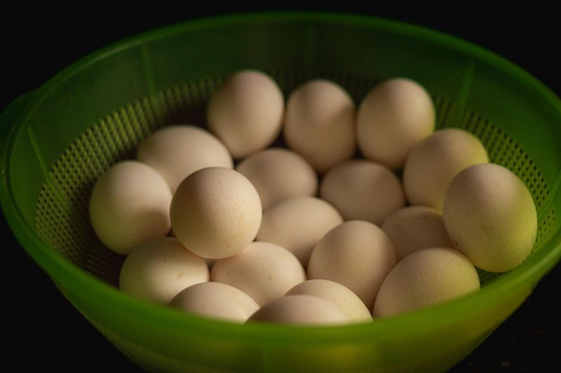 Chicken eggs