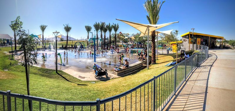 Splash Pad Fun for Those Scorching Arizona Days