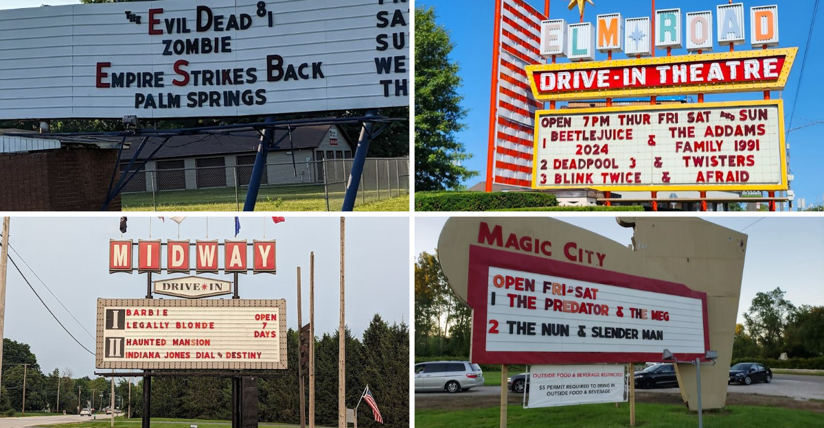 12 Drive In Theaters in Ohio That Offer a Nostalgic Trip Back to the 1950s