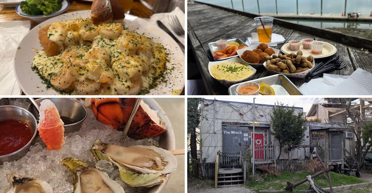 12 simple South Carolina restaurants serving incredibly delicious seafood