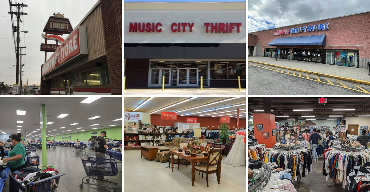 13 gigantic thrift stores in Tennessee where bargain hunters can spend hours