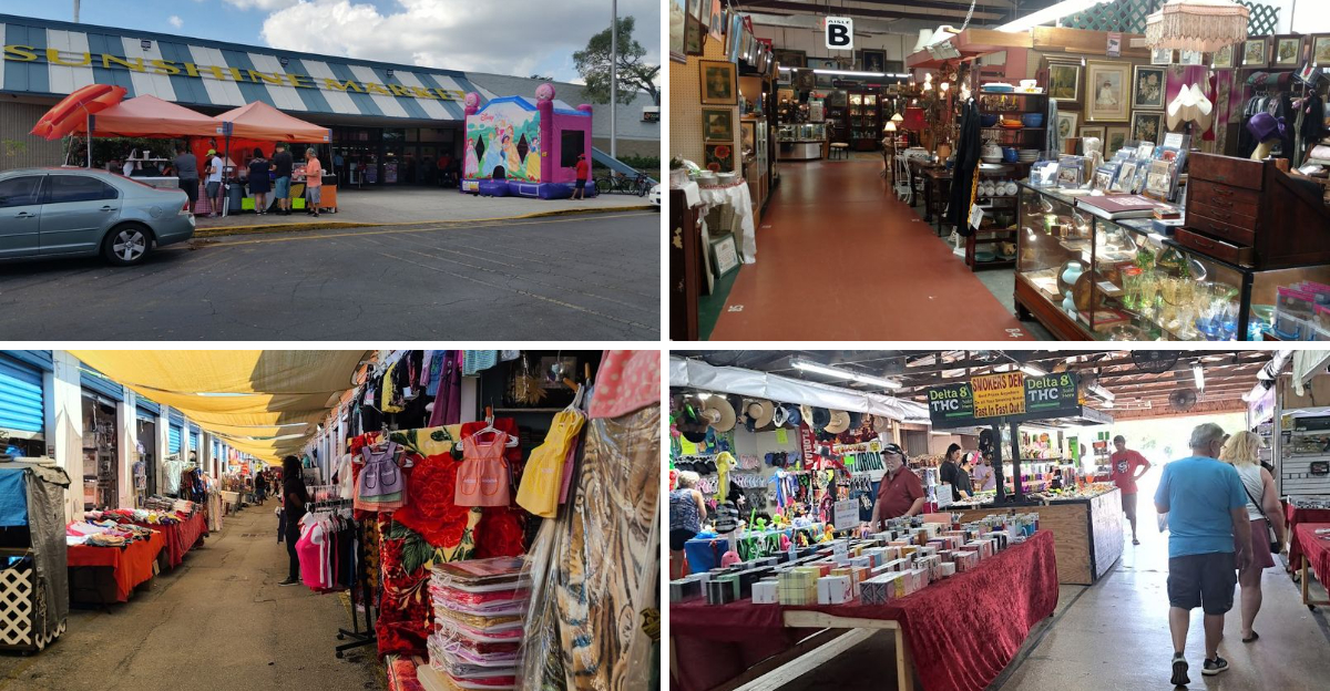 14 massive flea markets in Florida where shoppers can fill a trunk for around 40