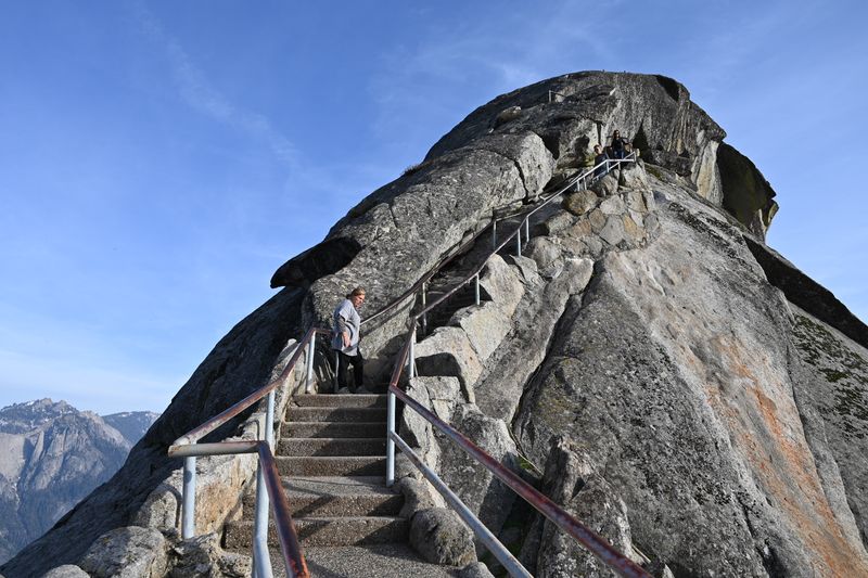 350 Steps Carved Right Into the Rock