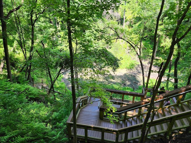 A Boardwalk Staircase Unlike Anything You've Seen