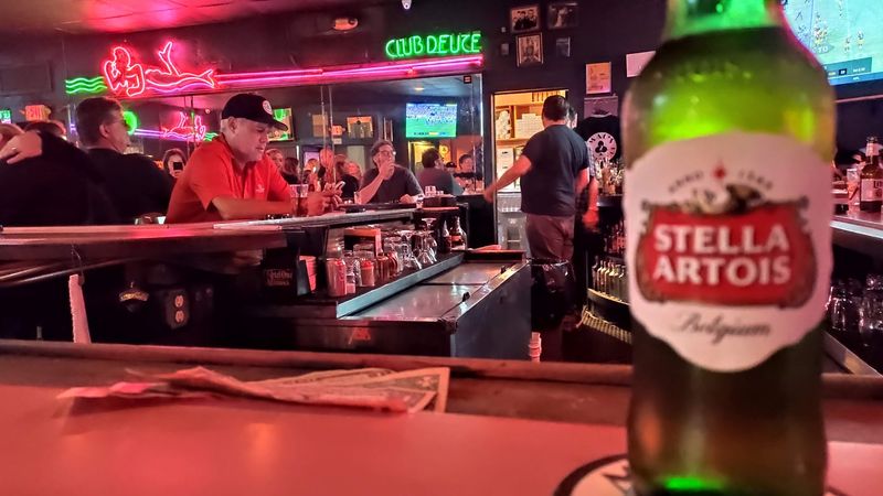 A Crowd That Mixes Locals and Tourists Perfectly