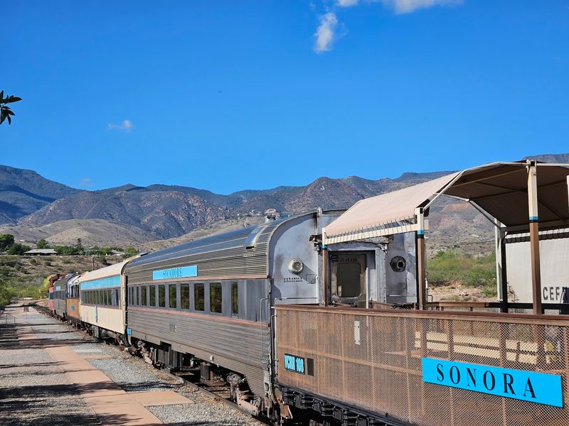 A Fully Stocked Bar on Every Train Car