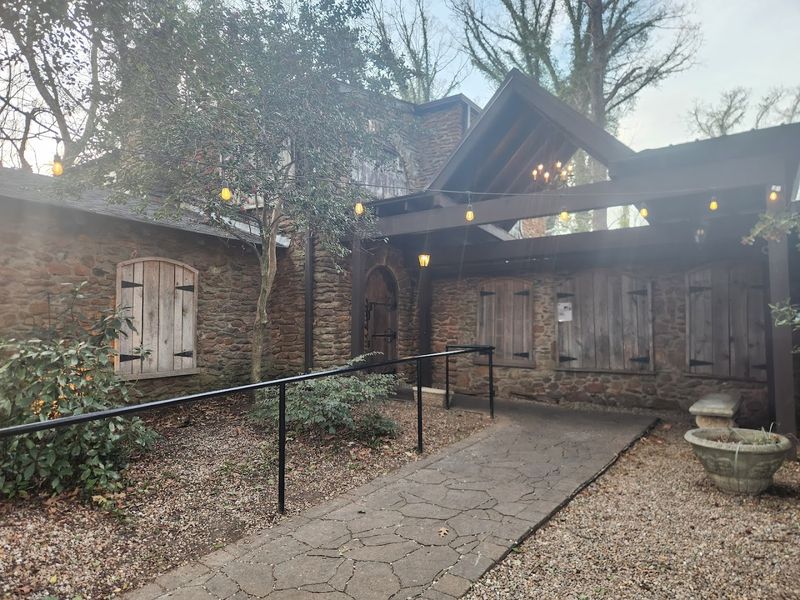 A Historic Stone Building That Sets the Mood