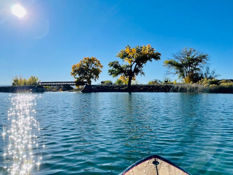 A Lake So Blue, You'll Think It's Photoshopped