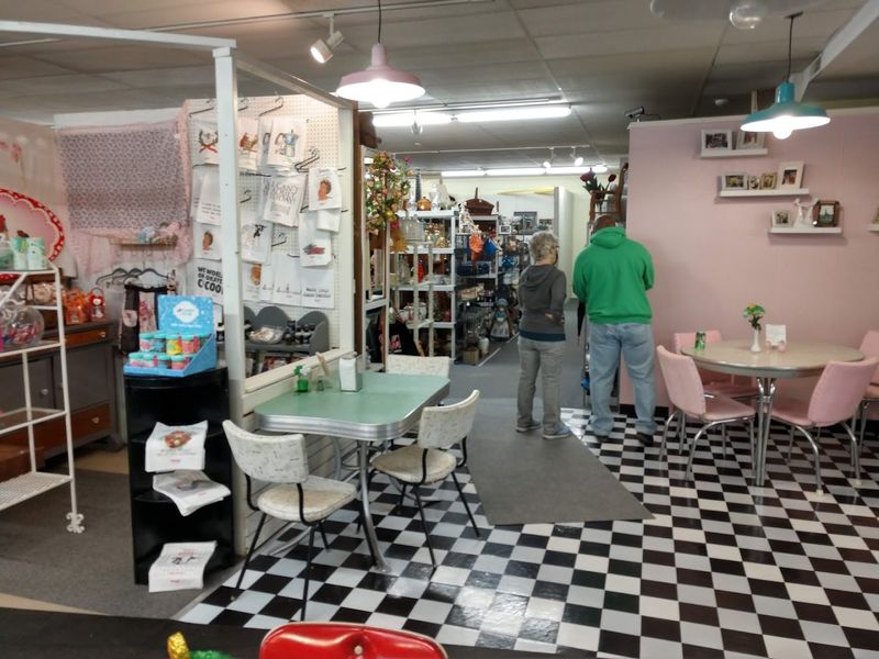 A Little Cafe Tucked Right Inside the Store