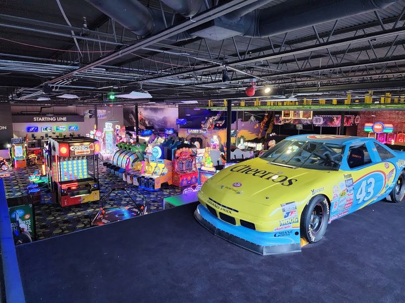 A Massive Arcade Floor Loaded With Games