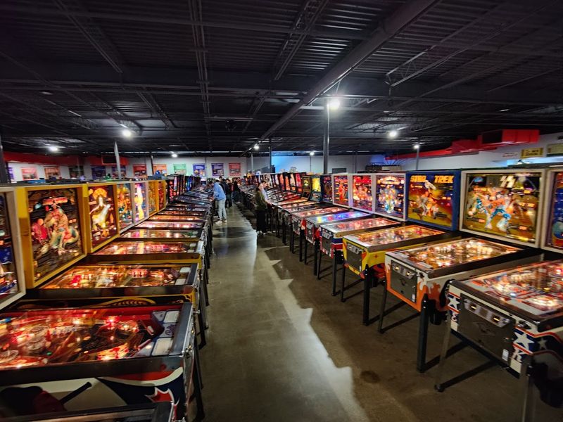 A Massive Collection of Over 400 Pinball Machines A Massive Collection of Over 400 Pinball Machines