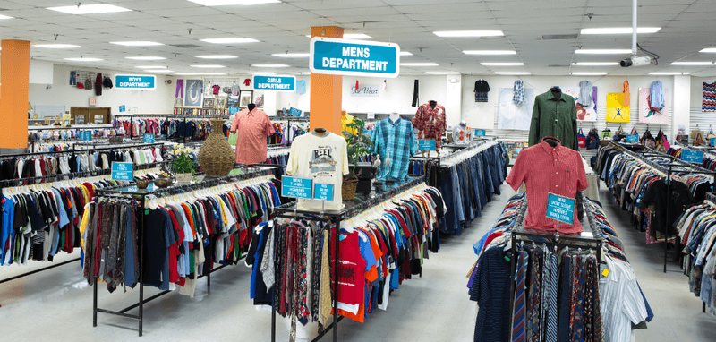 A Massive, Ever-Changing Clothing Selection
