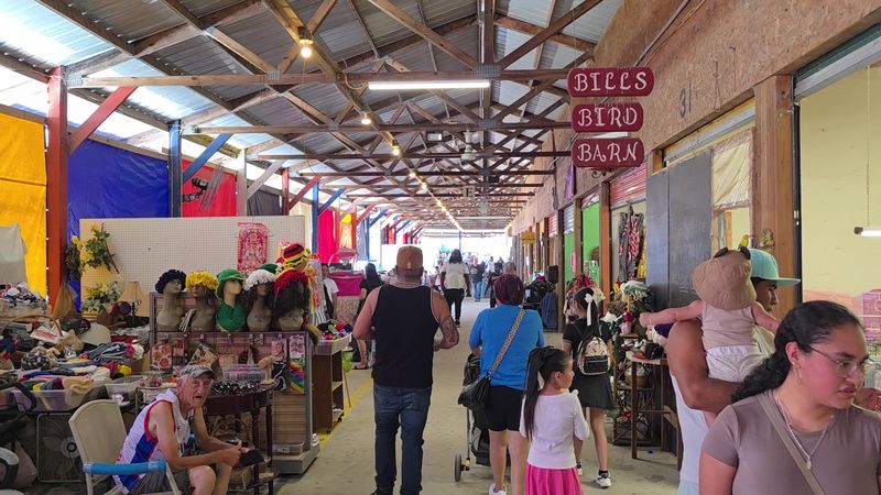 A Massive Market With Endless Rows of Vendors
