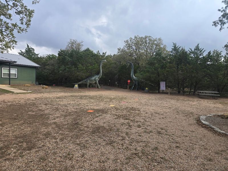 A Playground Area With Misting Fans for Hot Days