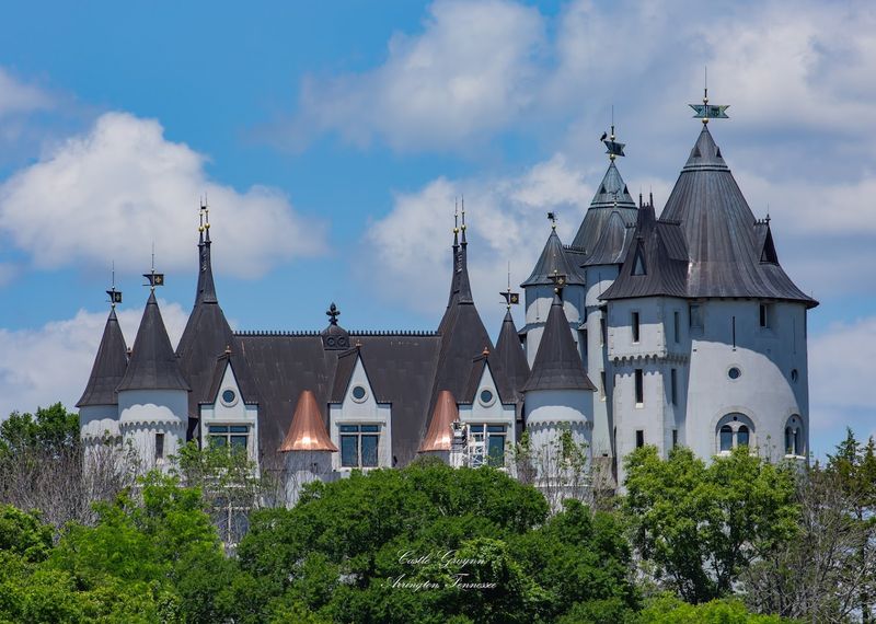 A Real Castle Rising from the Tennessee Hills