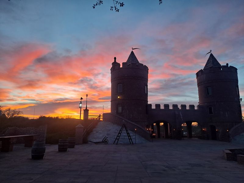 A Real Medieval Castle Rising from California Farmland