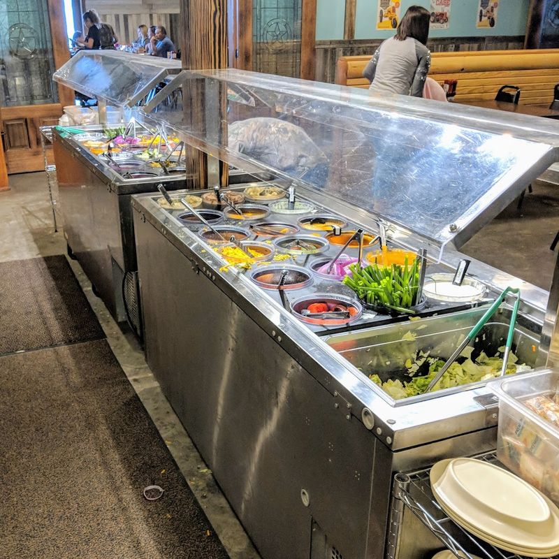A Salad Bar That Actually Earns Its Place at a Steakhouse
