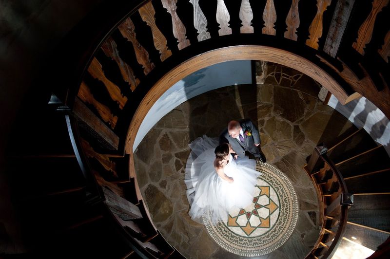 A Spiral Staircase Straight Out of a Storybook