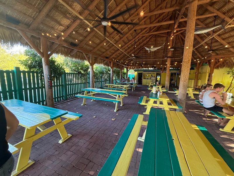 A Tiki Outdoor Seating Area Built for Relaxing