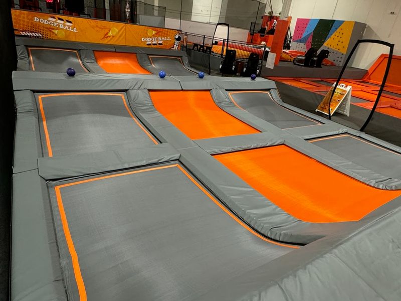 A Wall-to-Wall Trampoline Zone That Never Gets Old A Wall-to-Wall Trampoline Zone That Never Gets Old