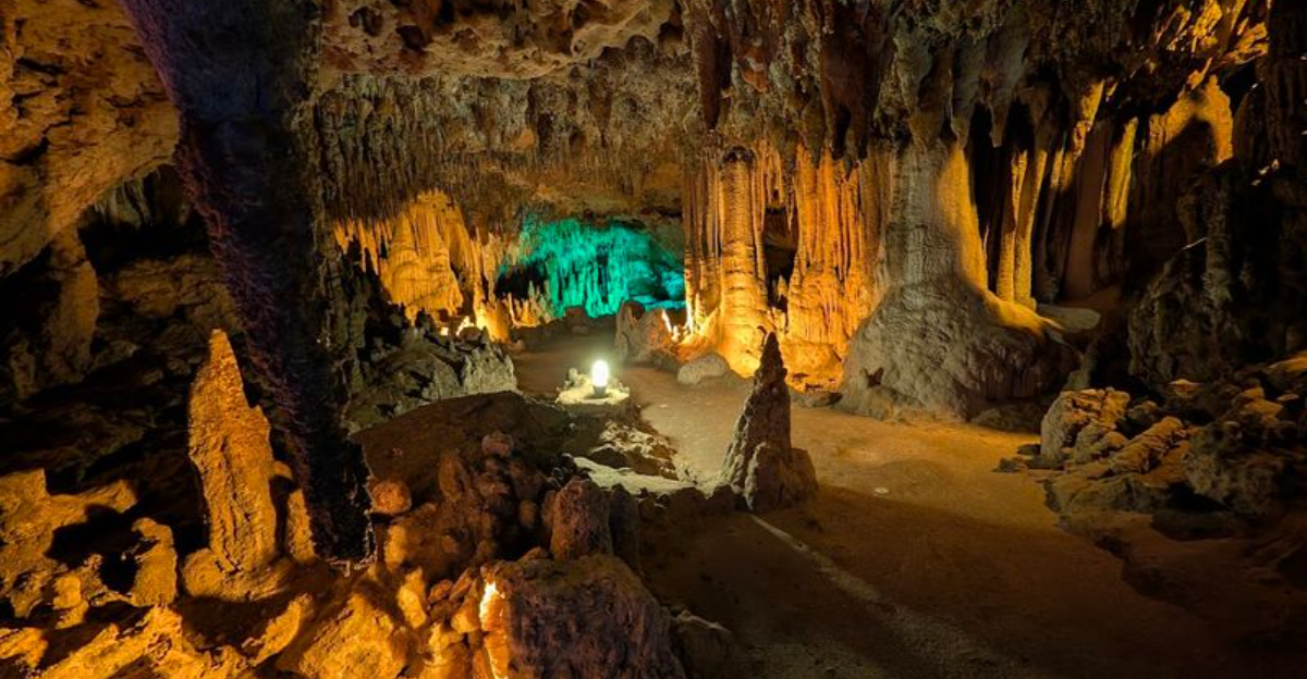 A breathtaking underground world is hidden beneath this Florida state park