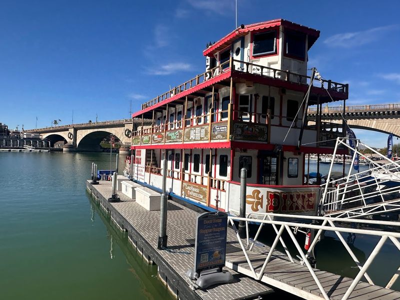 A great launch point for a classic Lake Havasu day