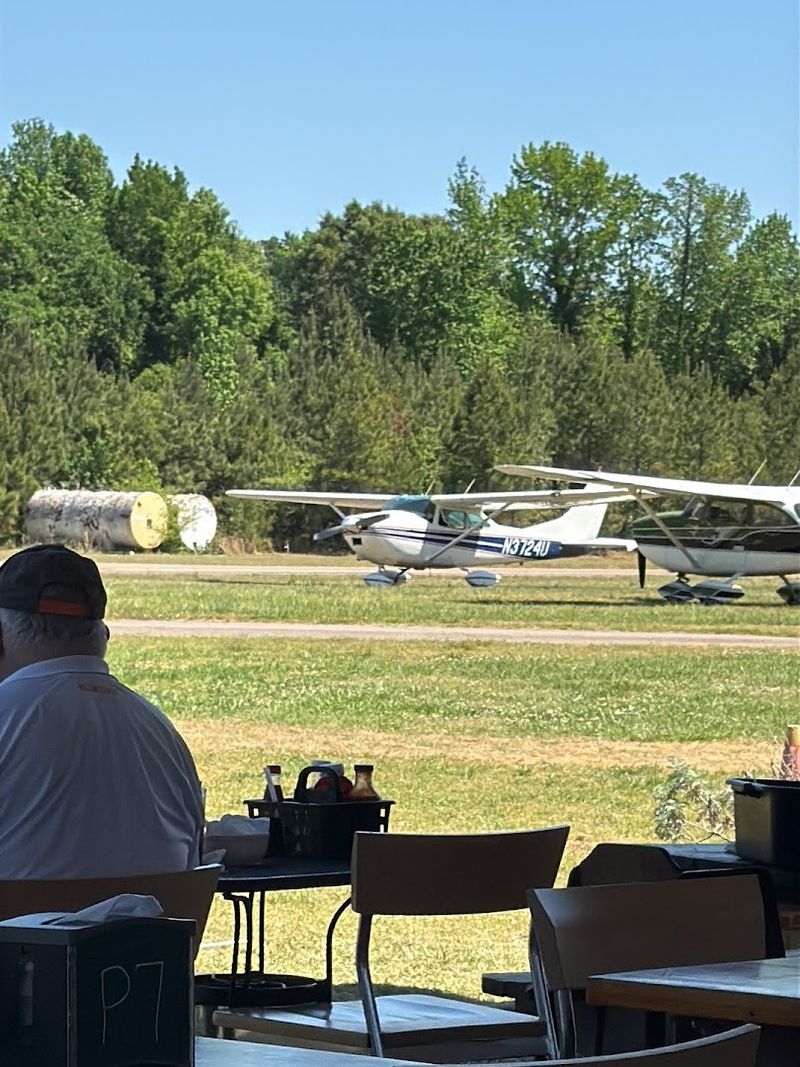 An Airfield Setting Unlike Any Other BBQ Spot