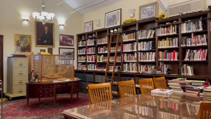 An Impressive On-Site Library for the Truly Curious