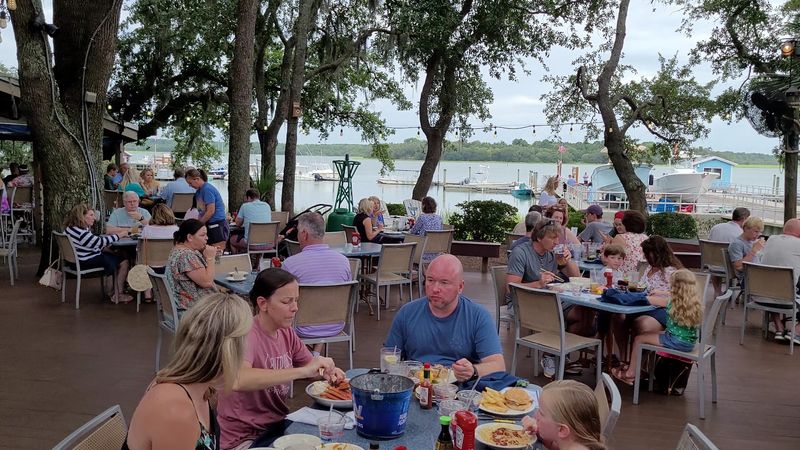 An Outdoor Bar Scene Like No Other