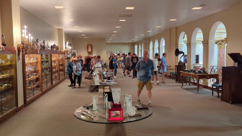 Antique Furniture and Fine Art Displayed Throughout