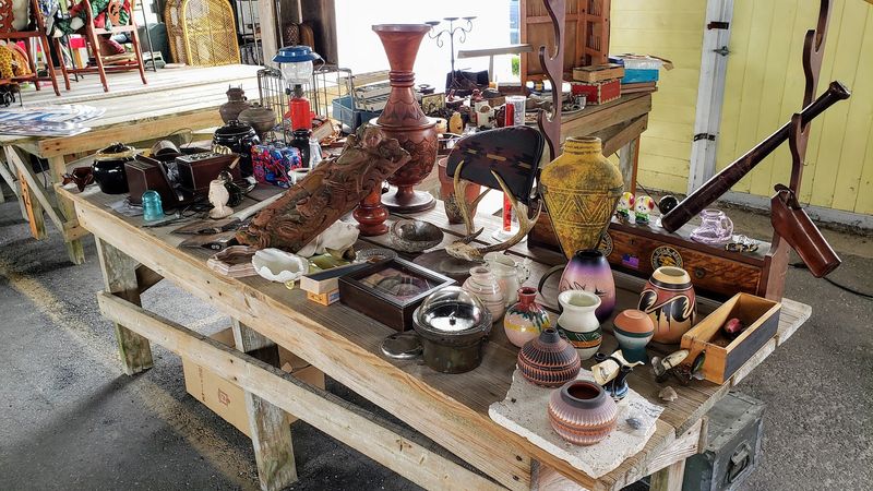 Antiques and Collectibles Around Every Turn