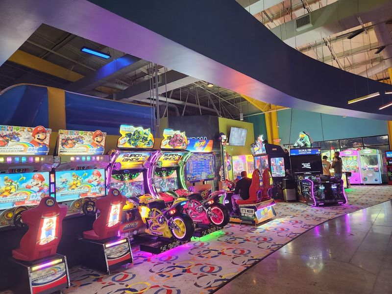 Arcade Games and Prize Counter for Extra Entertainment