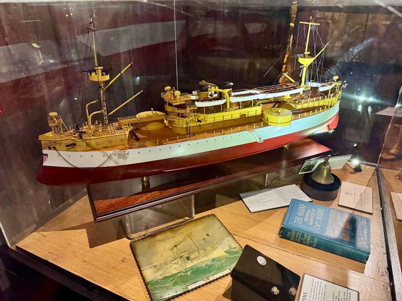 Artifacts from the USS Maine Warship