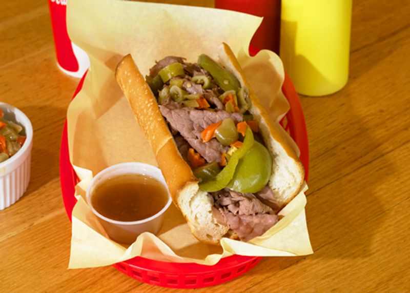 Authentic Italian Beef Sandwiches Authentic Italian Beef Sandwiches