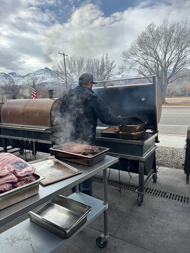 Award-Winning BBQ Smoked Right Out Front