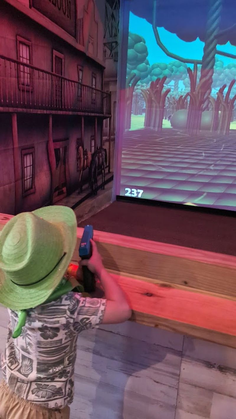 Ax Throwing, Wall Coloring, and Activities for Older Kids Too