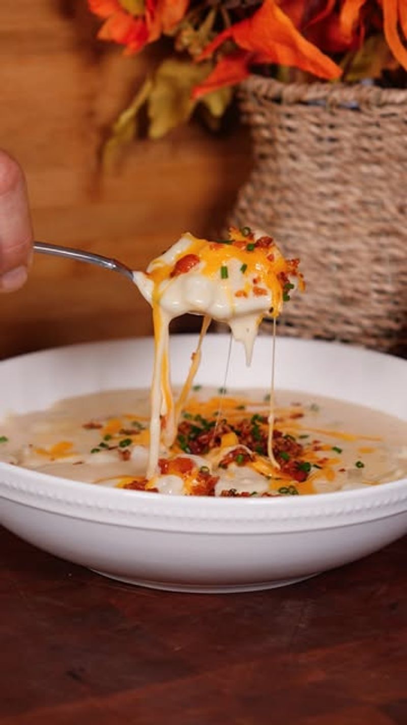 Baked potato soup Baked potato soup