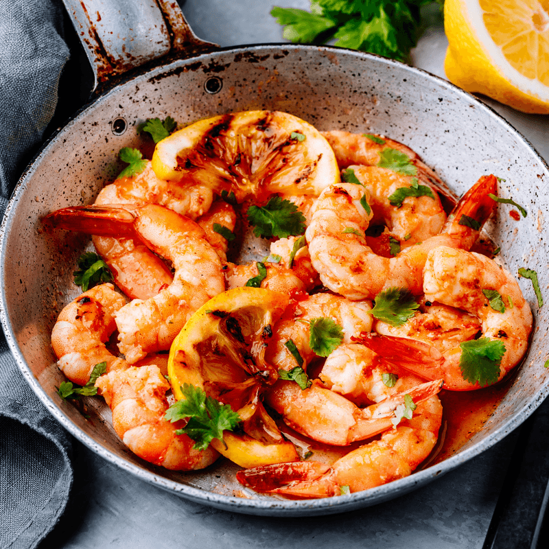 Baked shrimp