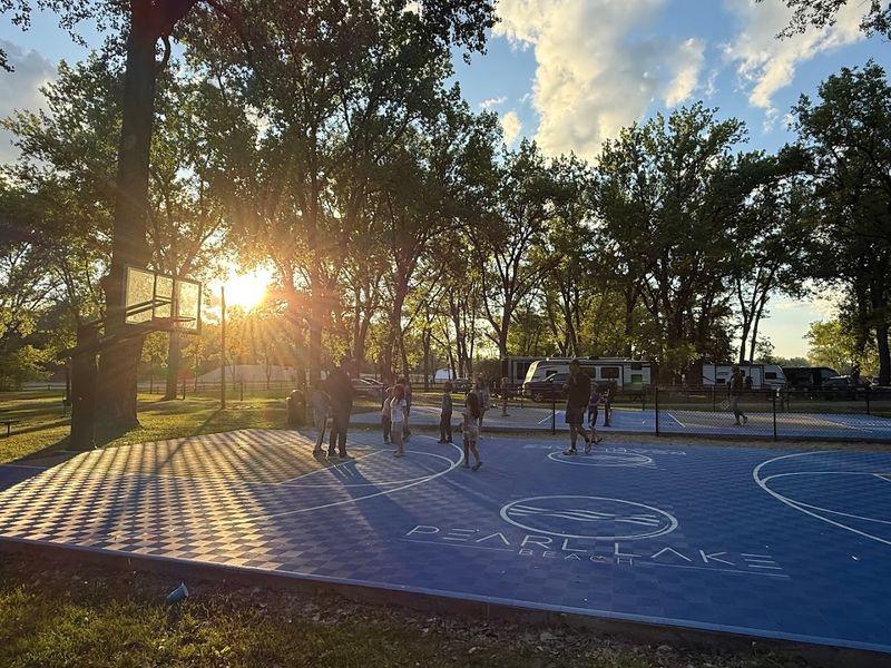 Basketball and Pickleball Courts