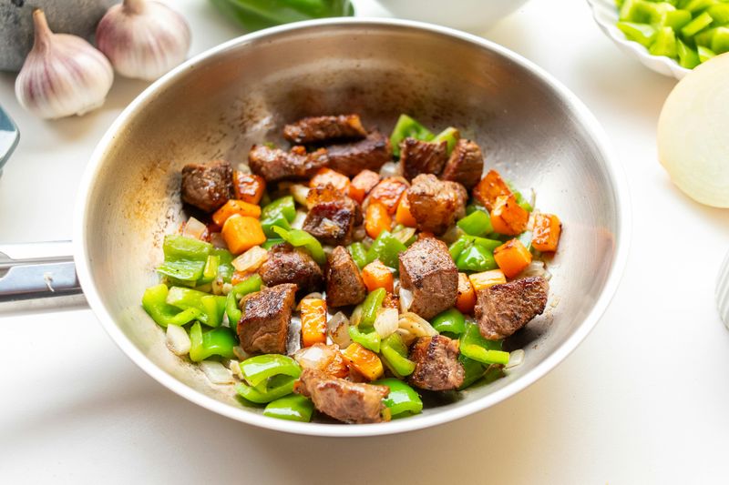 Beef stir-fry